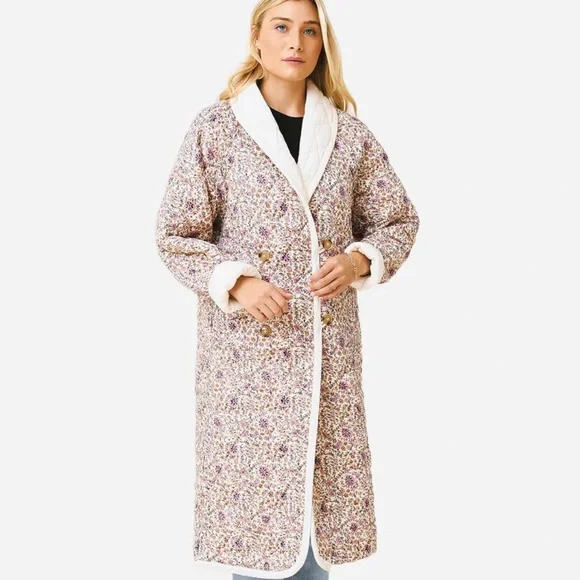 XiRENA Harlyn Quilted Coat Reversible Size XS - Picture 3 of 10